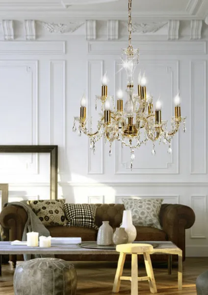 Závesná lampa MARIA 9xE14 luster Candellux