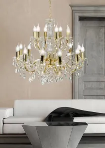 Závesná lampa MARIA 18xE14 luster Candellux