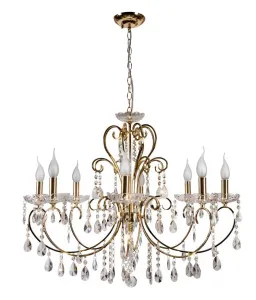 Závesná lampa AURORA 8xE14 luster Candellux