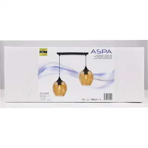 Závesná lampa ASPA 2xE27 Candellux