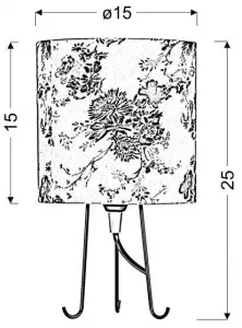 Stolová lampa MICRAC andellux
