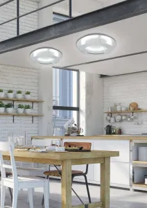 Stropné svetlo MERLE 50 cm Candellux Strieborná