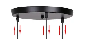Závesná lampa FELIS 3xE27 Candellux