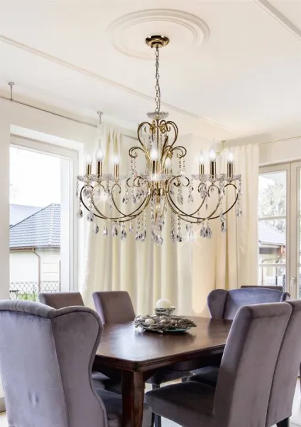Závesná lampa AURORA 8xE14 luster Candellux