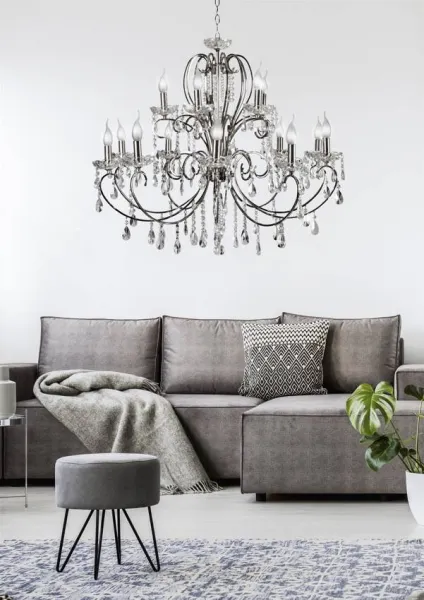 Závesná lampa AURORA 15xE14 luster Candellux