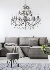 Závesná lampa AURORA 15xE14 luster Candellux
