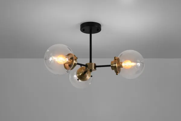 Stropná lampa LENS 3xE14 Candellux