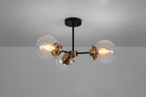 Stropná lampa LENS 3xE14 Candellux