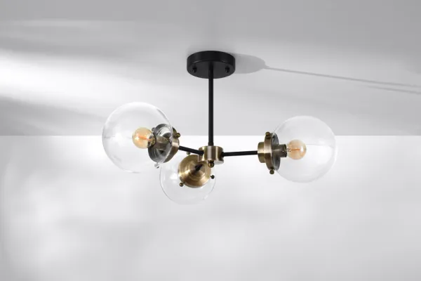 Stropná lampa LENS 3xE14 Candellux