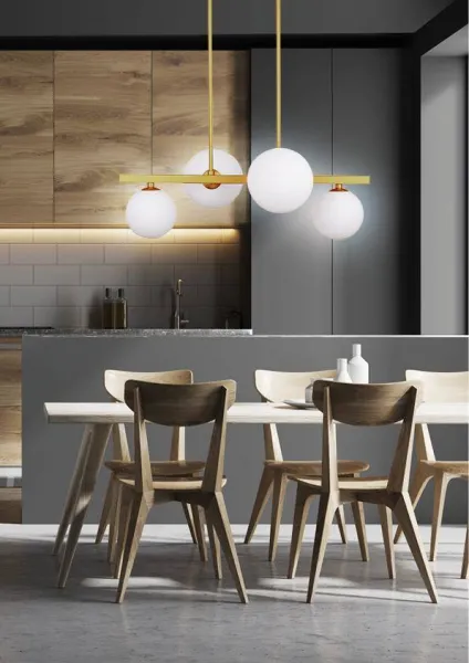 Závesná lampa KAMA 4xG9 Candellux