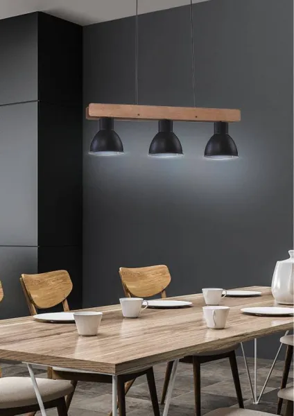 Závesná lampa VARIO 3xE27 Candellux
