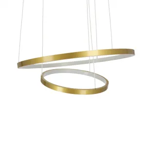 Závesná lampa LUNE 40W Biela