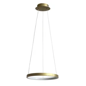 Závesná lampa LUNE 18W Strieborná