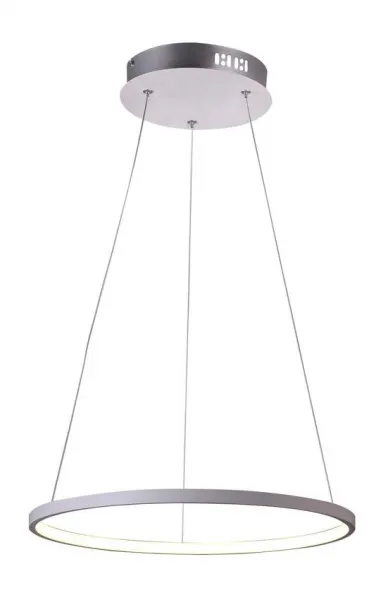 Závesná lampa LUNE 18W Strieborná