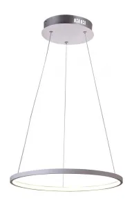 Závesná lampa LUNE 18W Strieborná