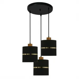 Závesná lampa ASSAM 3xE27 Candellux