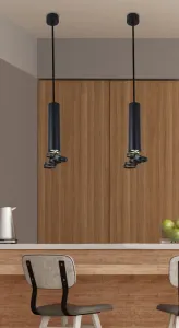 Závesná lampa TUBA 1xGU10 Candellux