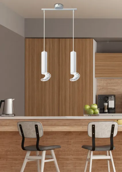 Závesná lampa TUBA 2xGU10 Candellux