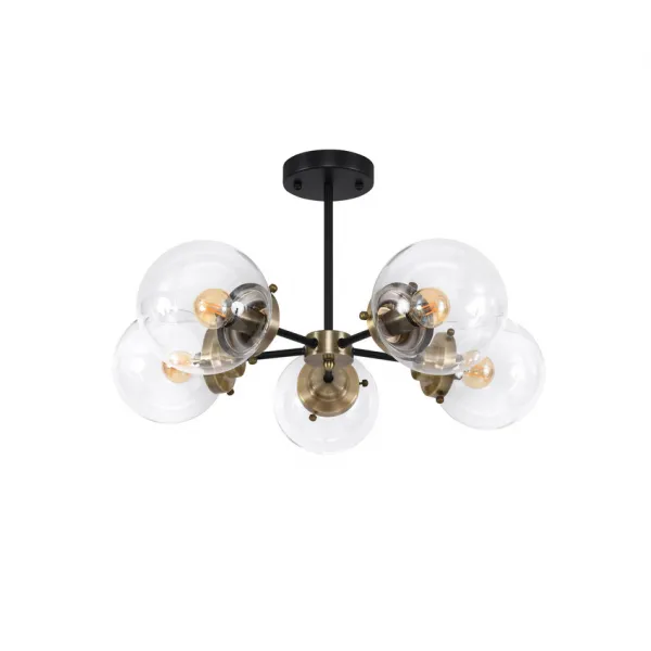 Stropná lampa LENS 5xE14 Candellux