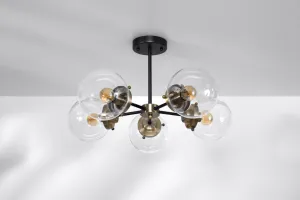 Stropná lampa LENS 5xE14 Candellux
