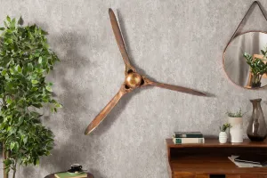 LuxD Nástenná dekorácia Wade 90 cm medená