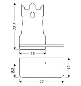 Detská lampička TOWER LED Candellux