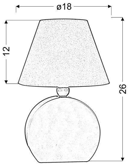 Stolová lampa OFELIA Candellux