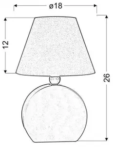 Stolová lampa OFELIA Candellux