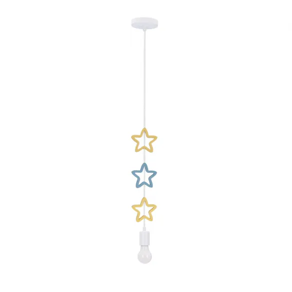 Detská závesná lampa STARS 1xE27 Candellux