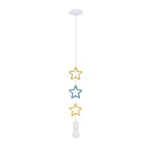 Detská závesná lampa STARS 1xE27 Candellux