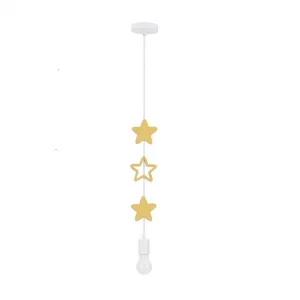 Detská závesná lampa STARS 1xE27 Candellux