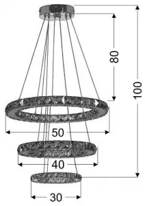 Závesná lampa LORDS LED RGB Candellux