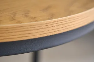 Odkladací stolík 2 ks DEION Dekorhome Dub divoký