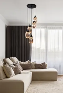 Závesná lampa MARINA 5xE27 Candellux