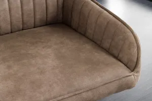 Lavica RHODE Dekorhome Sivá