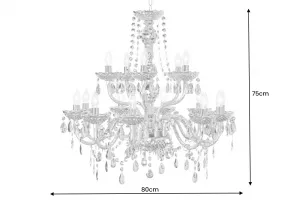 Závesná lampa SEATTLE luster Dekorhome