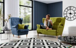 Pohovka AROS Eltap Solid 39 - zelená