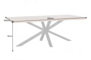 Jedálenský stôl MORFEUS Dekorhome