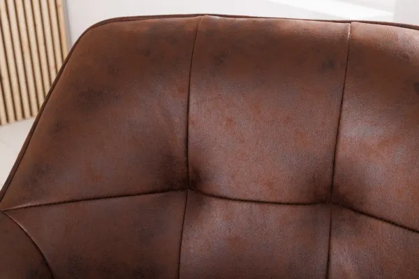Jedálenské kreslo 2 ks LADON Dekorhome Hnedá