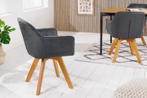 Jedálenské kreslo 2 ks LADON Dekorhome Hnedá