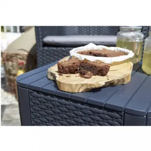 Keter Úložný box Luzon cappuccino 8711245139982