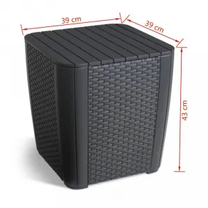 Keter Úložný box Luzon cappuccino 8711245139982
