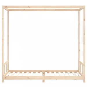Detská posteľ s nebesami Dekorhome 80 x 200 cm