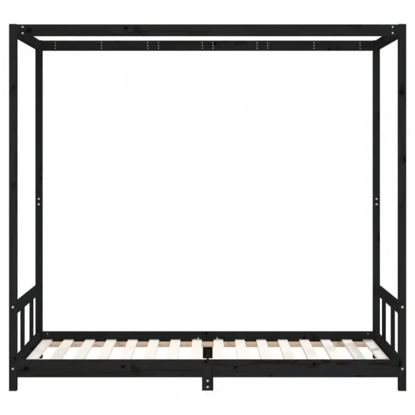 Detská posteľ s nebesami Dekorhome 90 x 200 cm