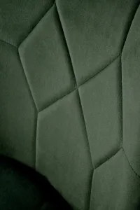 Jedálenská stolička K539 Halmar Tmavě zelená