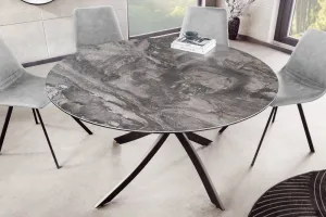 Jedálenský stôl DATON Dekorhome Antracit
