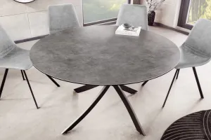 Jedálenský stôl DATON Dekorhome Antracit