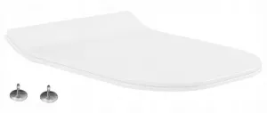 Závěsný WC set MEXEN STELLA 35 cm s prkénkem SLIM GRED bílý