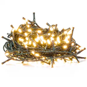 RETLUX reťaz 50LED 5+5m WW TM