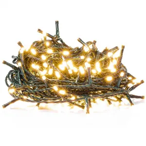 RETLUX reťaz 50LED 5+5m WW TM